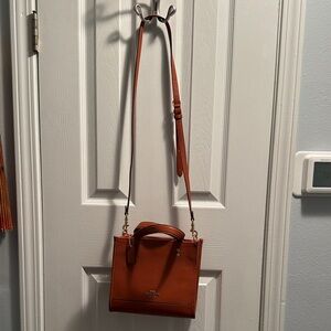 Coach Burnt Orange Crossbody Bag